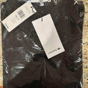 Lacoste Sleek Black Polo women’s slim ntw French 46